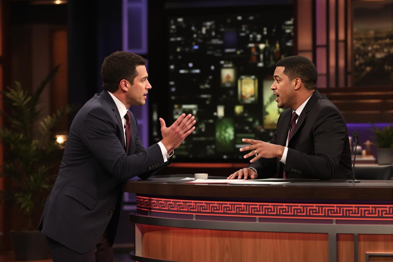 某综艺节目录制现场爆发激烈争吵，两位嘉宾当场翻脸